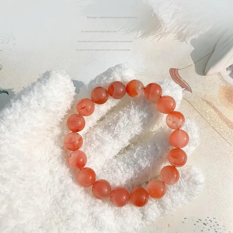 Gu He Southern Red Agate Bracelets Unisex-5