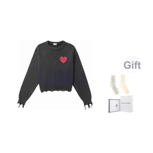 Charlie Luciano Свитер Унисекс Серый Синий