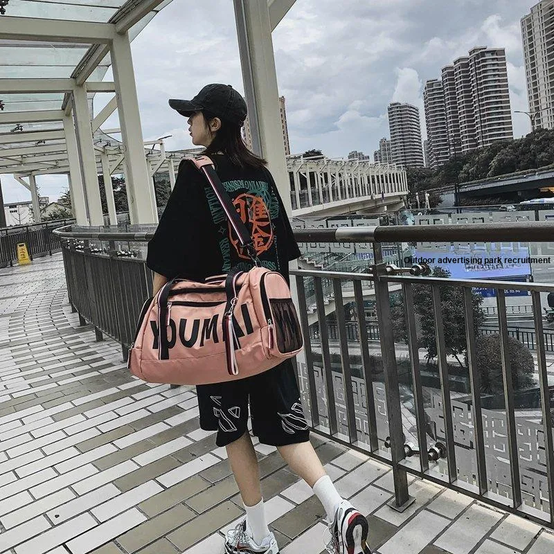 MTribe Nylon Gym Bag Unisex Multicolor-13