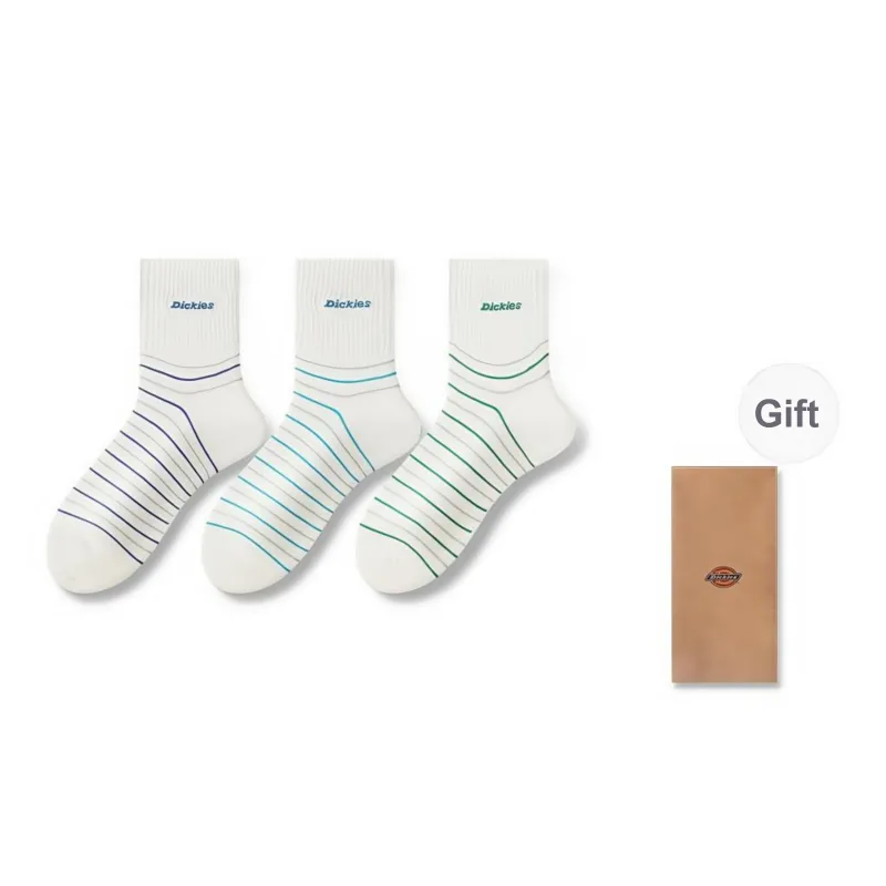 Dickies Mid-Calf Socks Unisex Gift Box Combination-0