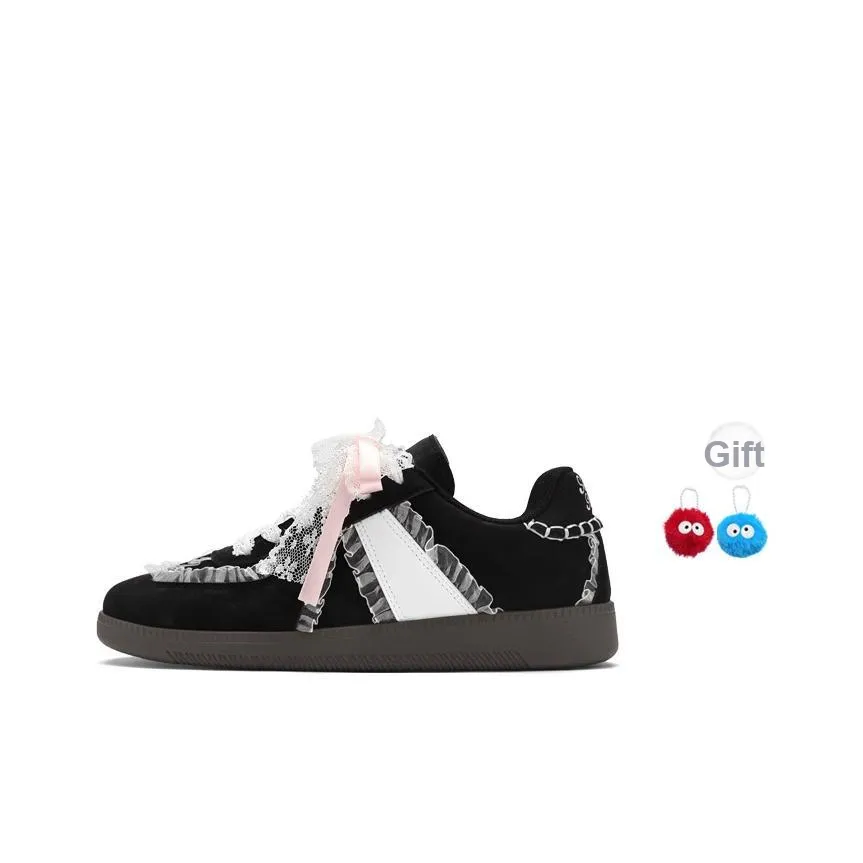 SESAME STREET Амортизация Баланс Легкий Дышащий Поддержка Увеличение Высоты Низкий Топ Скейтборд Кроссовки Женские