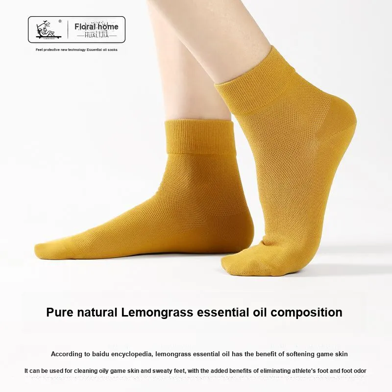 Flowers In The House No Show Socks Unisex 10 Pack-23