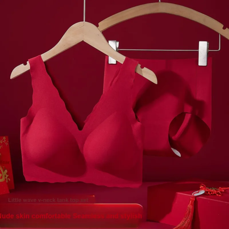 ALDOLA Underwear Set Women's China Red-1