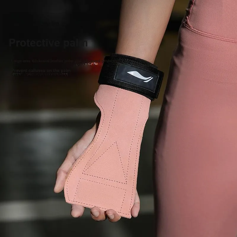 LiNing Fitness Gloves Protective Abrasion-Resistant Palm Compression-3