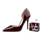 Burgundy+Shopping Bag