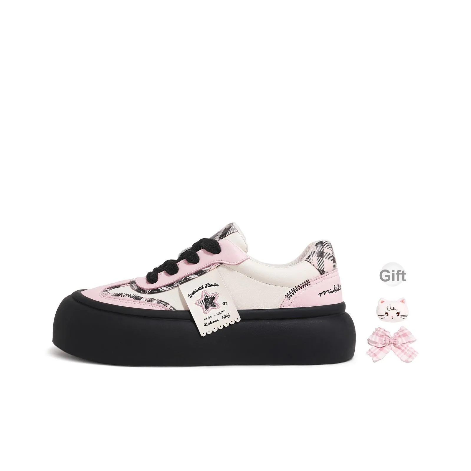 TTKJ Скейтборд Кроссовки Низкие Топ Женские