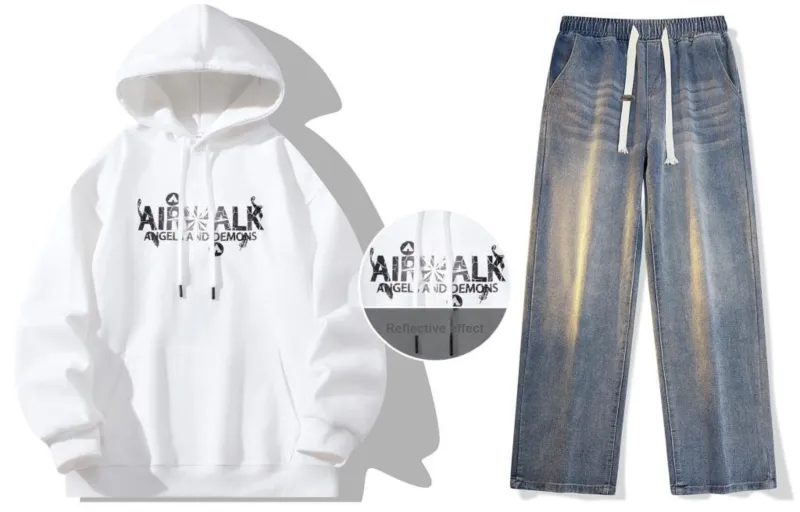 Airwalk Sweatshirt Sets Unisex-40