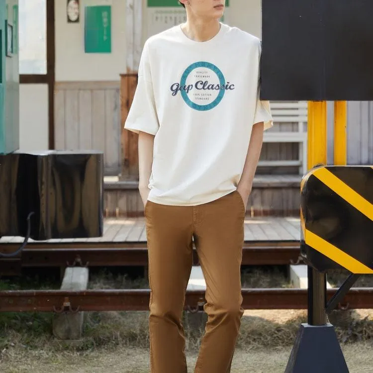 GAP T Shirts Unisex Beige-1