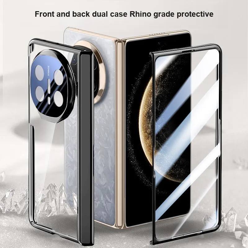 Spectatory ABS+PC Material Shell Membrane Integrated Phone Cases Compatible With Huawei Mate X6-8