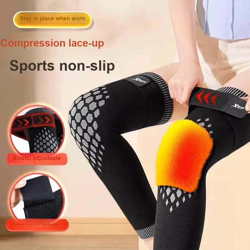 XTEP Knee Pads Polyester Running Hiking Cycling Unisex-4