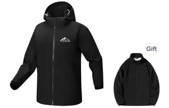 Airwalk Hiking Waterproof, Windproof, And Breathable Windbreaker Jacket Unisex