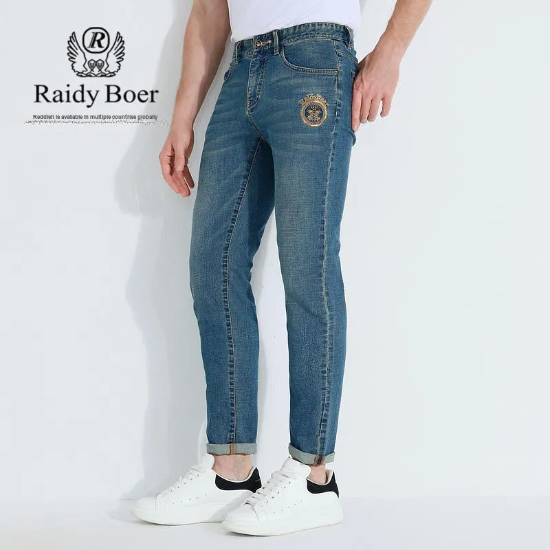 Raidy Boer Jeans Men's Light Blue-4