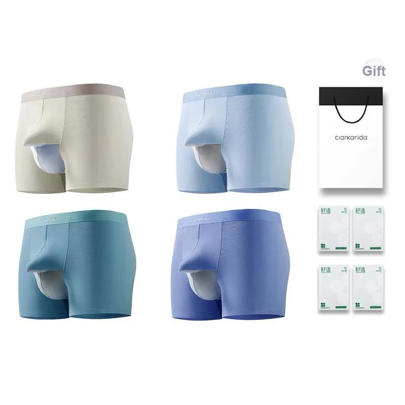 Clarkarida Underpants Men's 4 Pack Gift Box Set-0