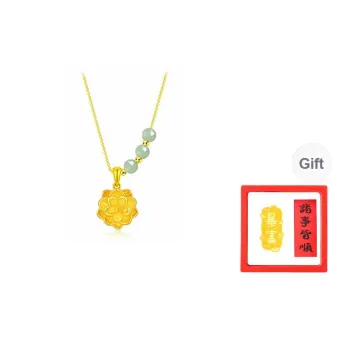 Chongqing Gold Store 999 Fine Silver Necklaces Women's