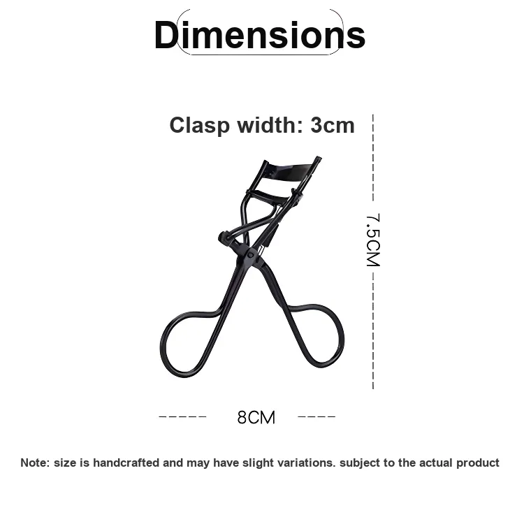 Future Maple Black Ultra Wide Angle Long Lasting Eyelash Curler Shaping Curling-1