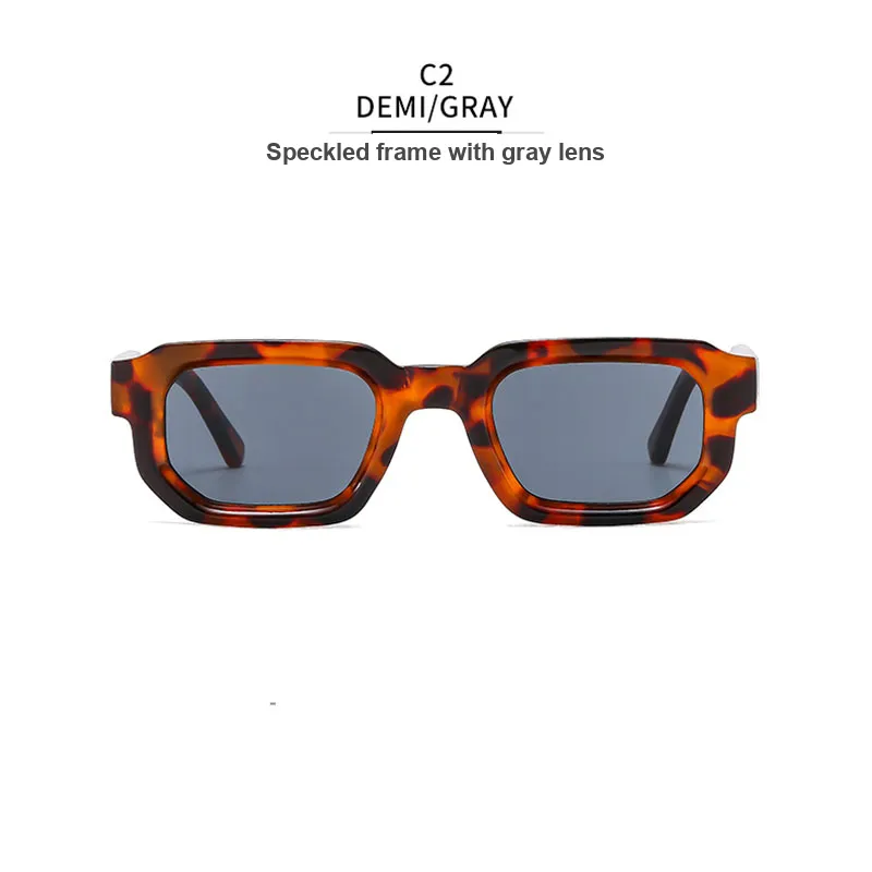 YALMY PC Square Sunglasses Women's-3