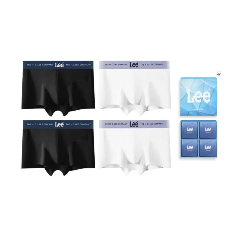 Lee Classic 101 Underpants Men's Box 4 Pack-0