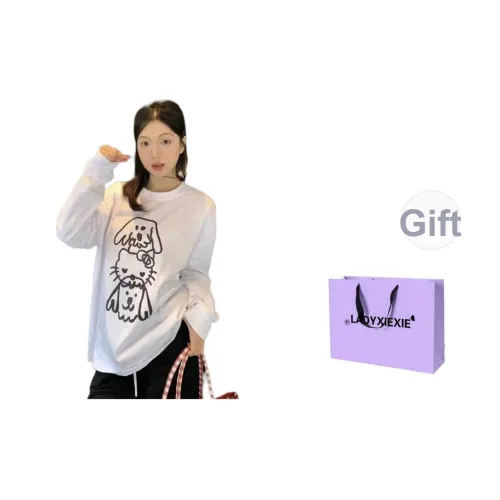 LADYXIEXIE Комплект с короткими рукавами T-рубашка унисекс