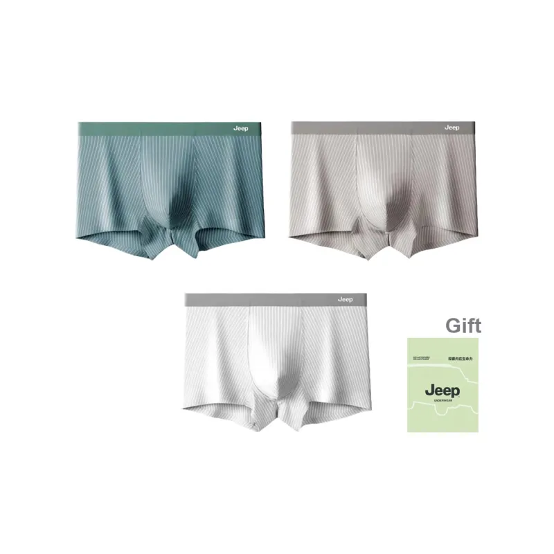 Jeep Underpants Men's 3-Pack Gift Box Sets-3
