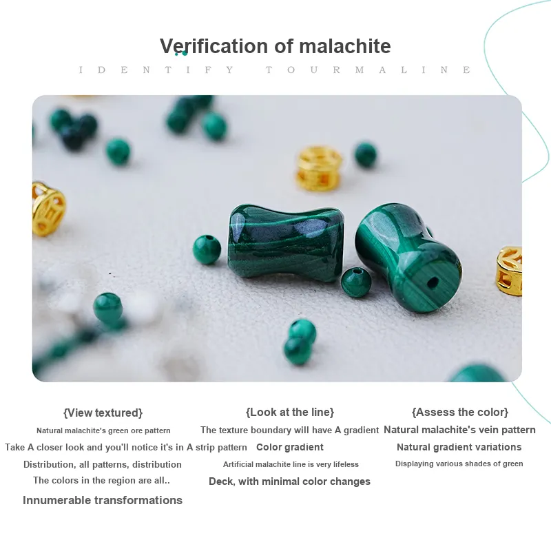 Amy's Garden Malachite Bracelets Women's-5