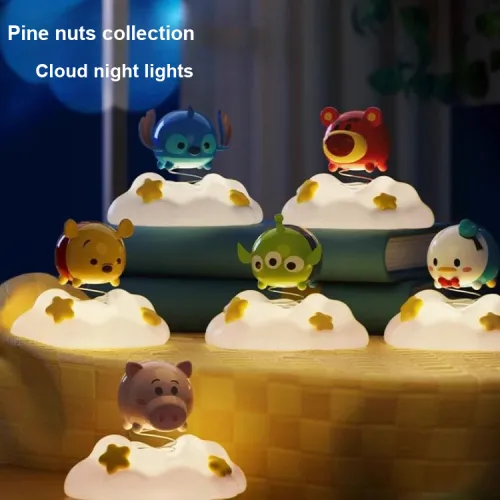 Wolf Bowang Стич Лотсо Инопланетянин Винни Дональд Дак Sososo Ночные Светильники Милый And Веселье Мерч по IP