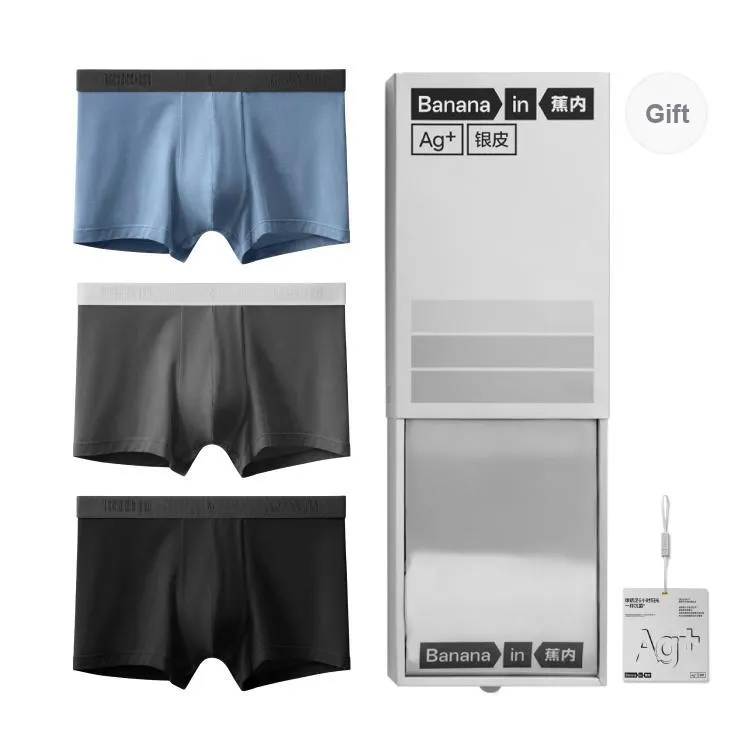 Bananain Boxer Shorts Men's 3 Pieces 6 Pieces Of Packing-3