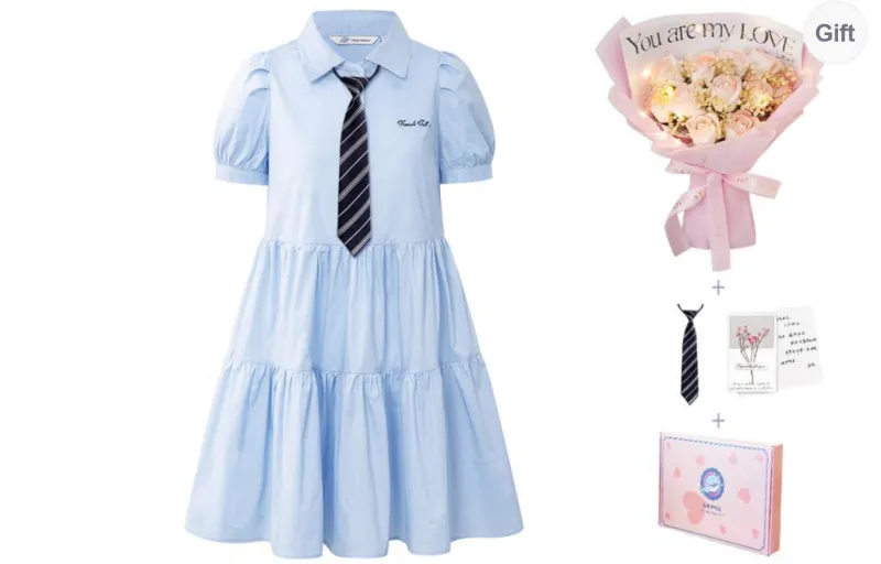 Tokyo Season Short Sleeved Dress Women's Gift Box Set-0
