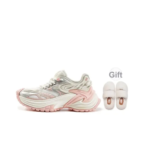 OGR Низкий топ беговые кроссовки унисекс дофаминовая одежда розовый