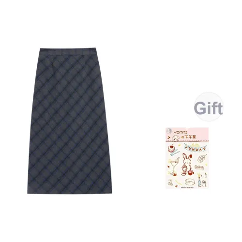 ZIHAN Повседневный Длинный Юбка Женские