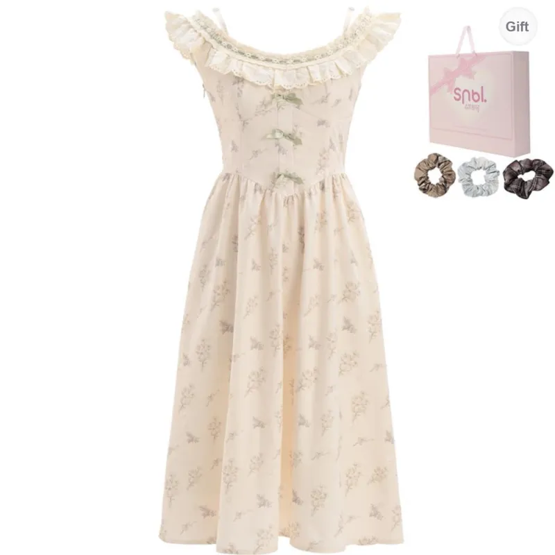 SNBL Slip Dresses Women's Apricot-0