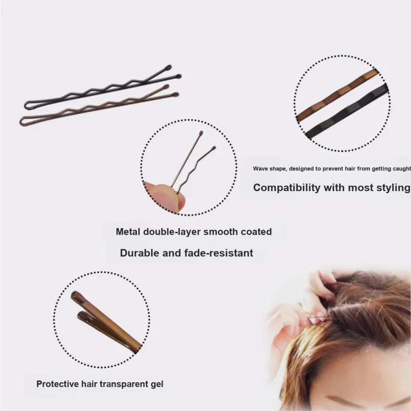 GOODY SLIDE PROOF Alloy Hair Clips Women's-2