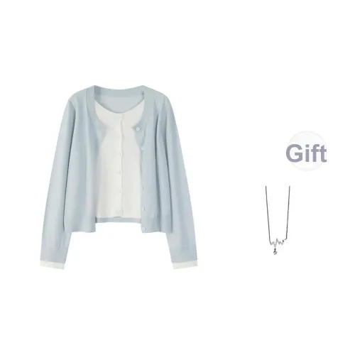 SONDR Светло-синий с ожерельем, женский трикотаж