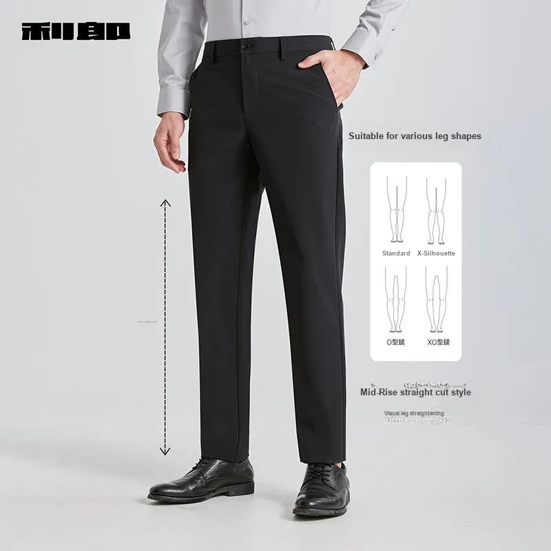 LESS IS MORE SS25 Casual Pants Men's Black-2