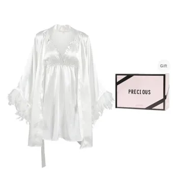 OEING Pajama Set Women's Gift Box Set White