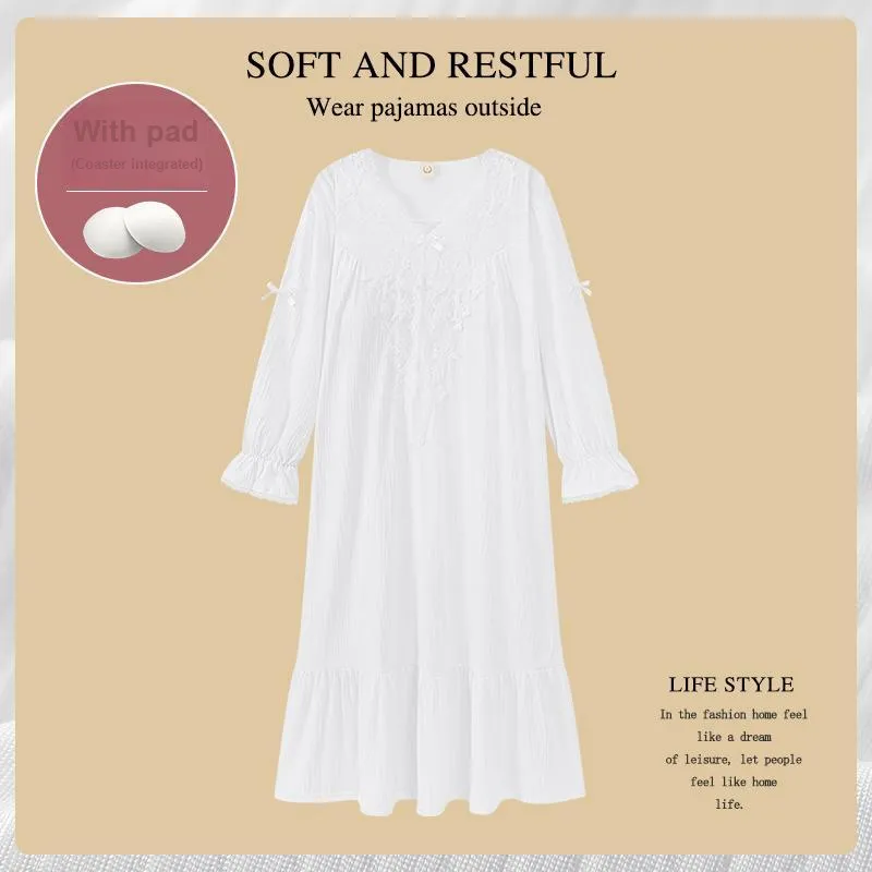 MADALLO Nightgown Women's White-1
