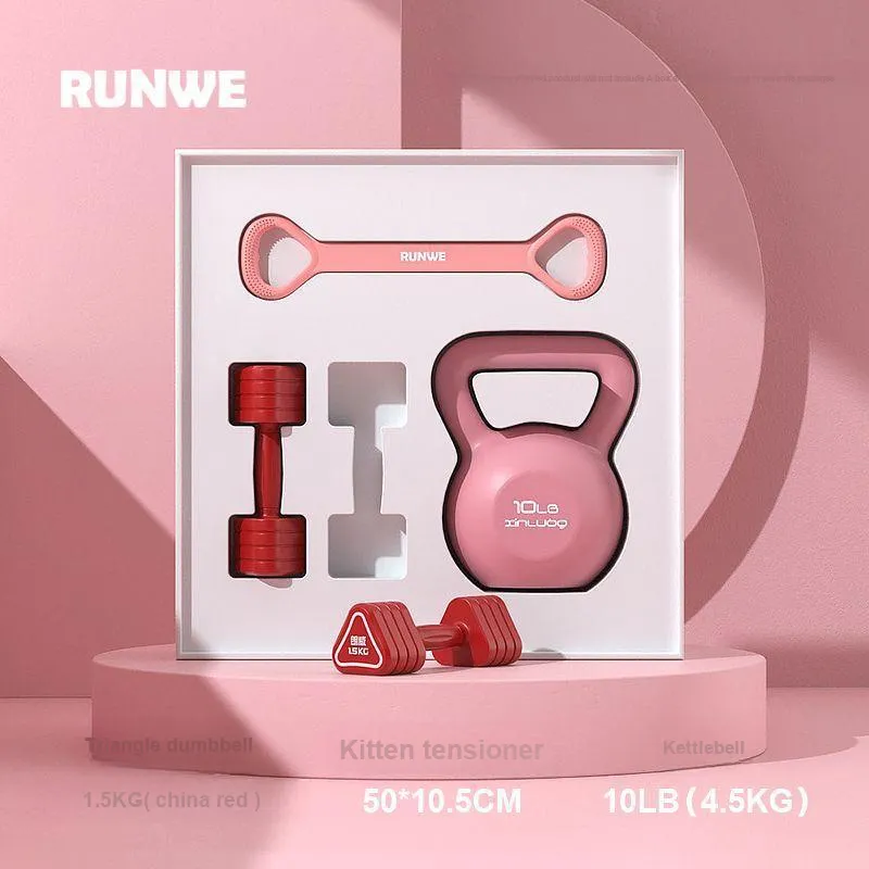 Kaikang Kettlebells Women's Home Use Easily Shape The S Curve-3