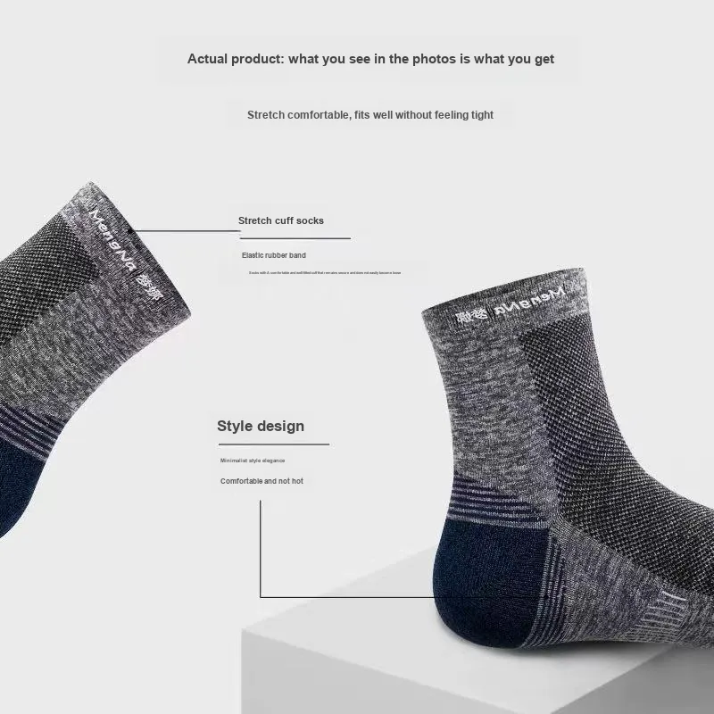 Mona Mid Calf Socks Men's 6 Pack-2