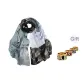 Black Gray Silk Scarf Buckle Box (Random 1 Pc)