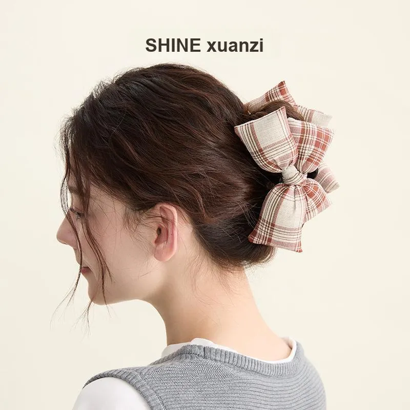 SHINE Fabric, Acrylic Hair Clips Women's-2