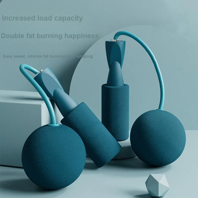 Ledomoda Aerobic Fat Reduction Non Countable Jump Ropes Fitness Crowd Sponge Controller PVC Plastic Rope-9