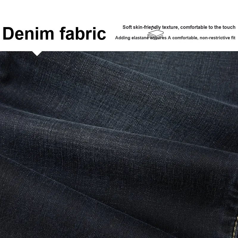 HLA Jeans Men Blue Gray Denim Gradient Dark 64-5