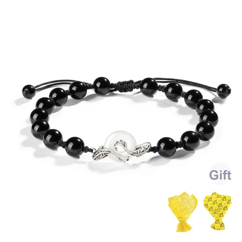 Central Fashion Chalcedony Bracelets Unisex-4