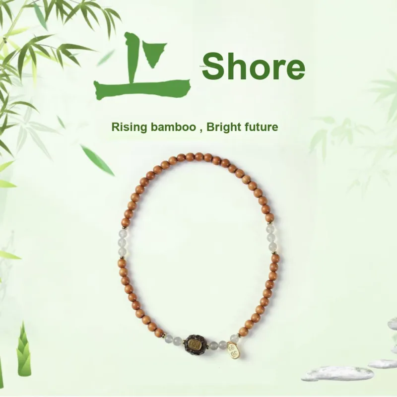 Jinghua Record Barbie Sandalwood Bracelets Unisex-1