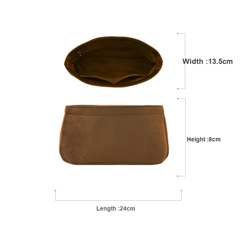 GUYI Original Fleece Storage & Organization Unisex Brown-2