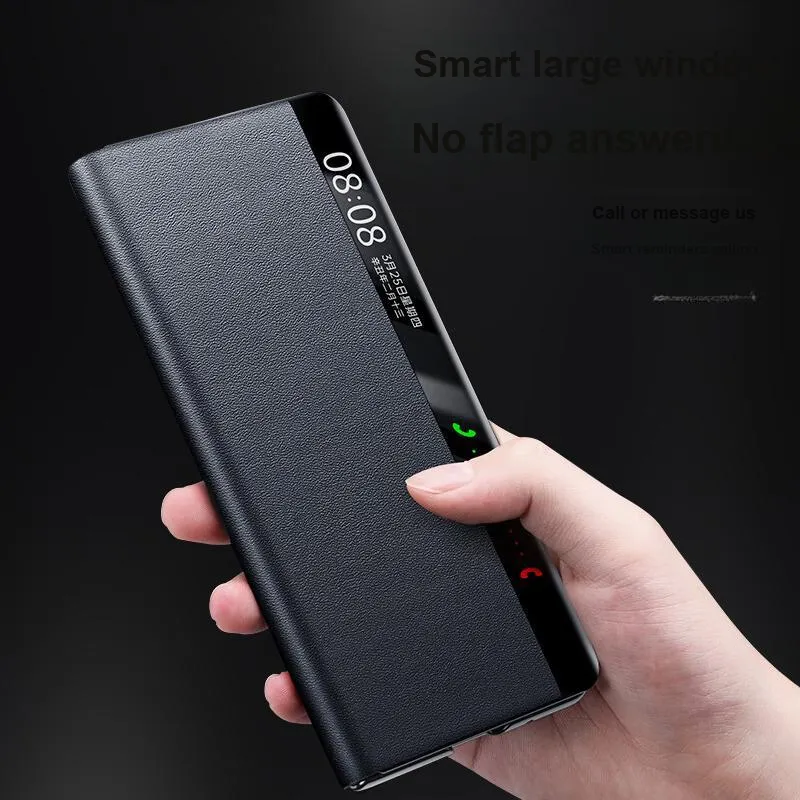 Spectatory Leather Material Impact Resistant Wristband Phone Cases Huawei Matex5-4