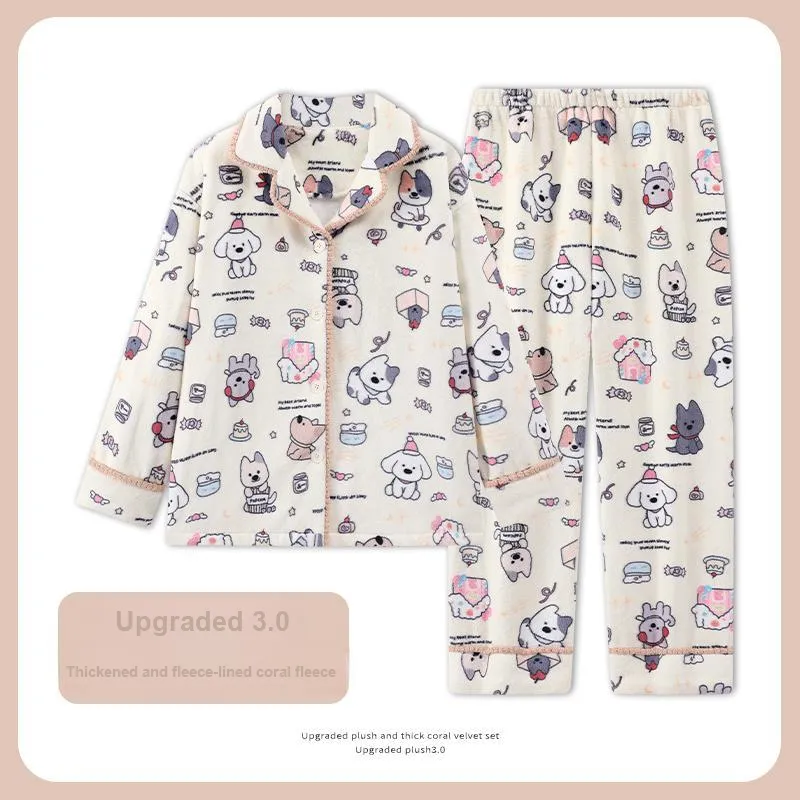 WANANNI Pajama Set Women's Apricot-1
