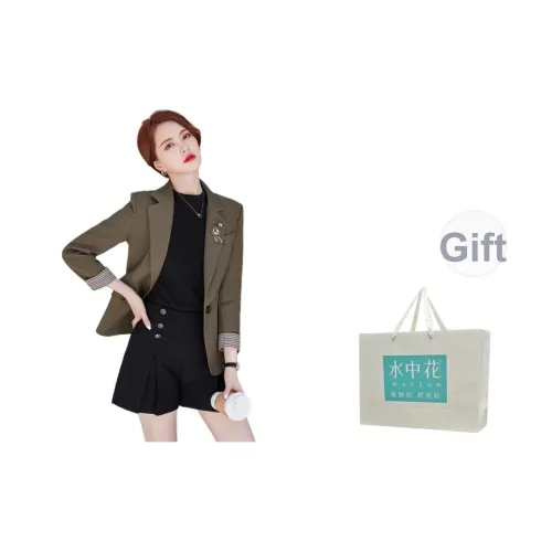 Flowers in water Бизнес Костюм Женские