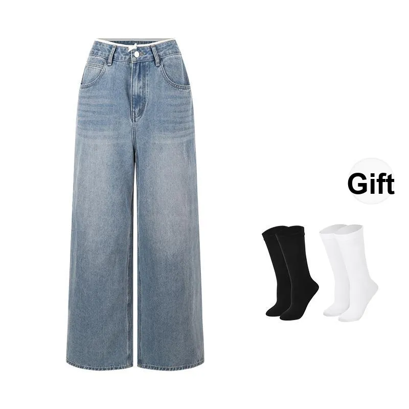 BSEVENI Jeans Women's Blue
