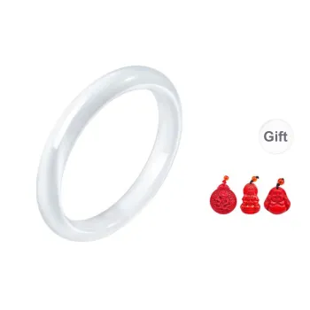 MUGONGZI Colored Glaze Jade Bangles Women's
