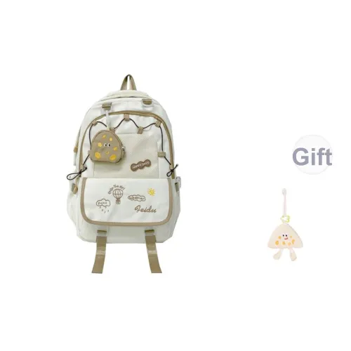 PULEWEI Композитная ткань Рюкзак Женские Черный Розовый Желтый Синий Белый